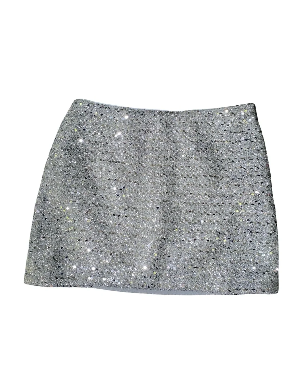 Commense Black Sequin Mini Skirt Size‎ M - Shimmering Party & Night Out Luxe